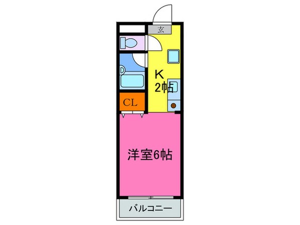 瀬高マンションの物件間取画像